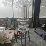 Customized Large Transparent Acrylic Experimental Filtration Instrument for Precision Experimental Cylindrical Equipment