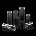 Wholesale Factory Price Plastic Clear Cylinder Tubes – Custom Length & Diameter Packaging Tubes with Lids & Screen Printing for Promotion