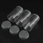 Customized Transparent Packaging Plastic Round Cylinder Container Tube – Clear PC Plastic Tube for Crafts