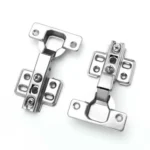 Soft Closing Adjustable Full-Overlay Zinc Alloy & Stainless Steel 35MM Modern Butt Hinge Ball Bearing for Wooden Cabinet Doors