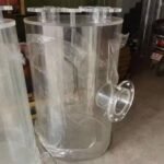 Precision Acrylic Flanges CNC Machined PMMA Tube Sealing Ends Drilling/Tapping Customization Pipe Fittings