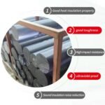 Factory Custom Size Clear Transparent Polycarbonate Bar for High Temperature Applications High Strength Solid Plastic PC Rod