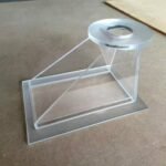 Customized Special-shaped Acrylic Experimental Device Accessories Cone Funnel Experimental Instrument Components